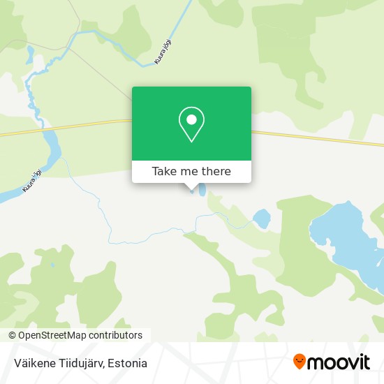 Väikene Tiidujärv map