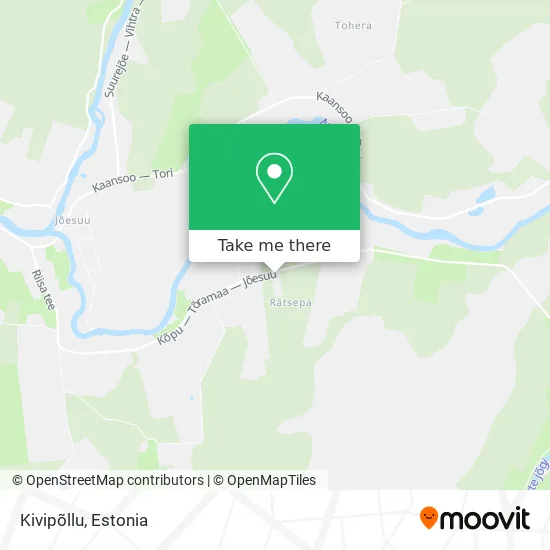 Карта Kivipõllu