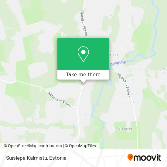 Карта Suislepa Kalmistu
