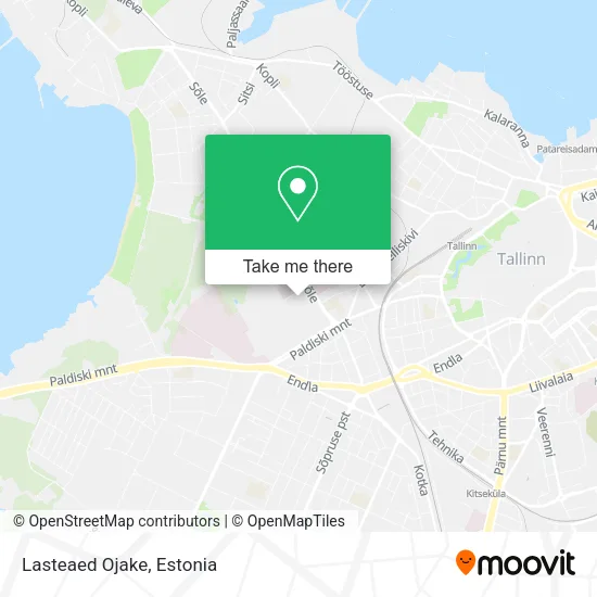 Карта Lasteaed Ojake