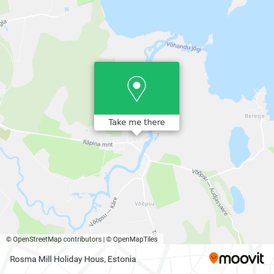 Rosma Mill Holiday Hous map