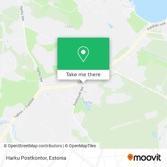 Карта Harku Postkontor