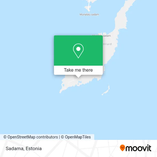 Sadama map
