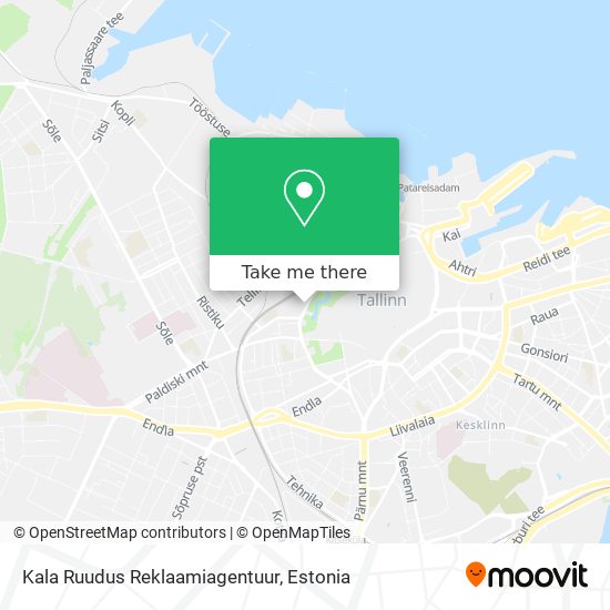 Kala Ruudus Reklaamiagentuur map