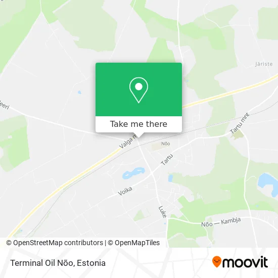 Карта Terminal Oil Nõo