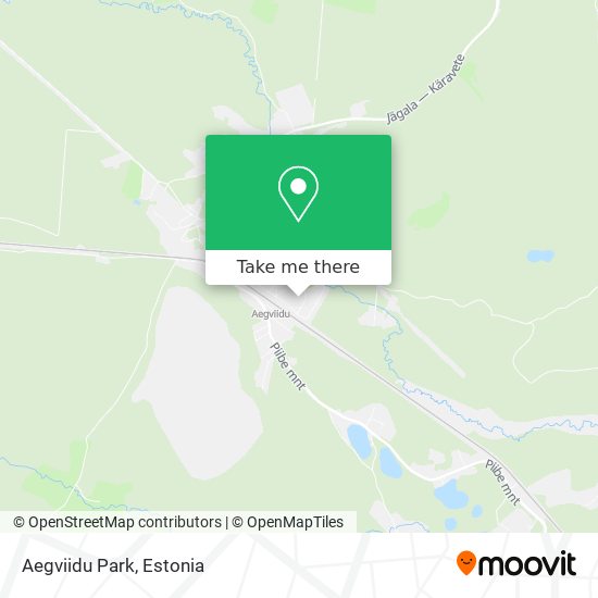 Aegviidu Park map