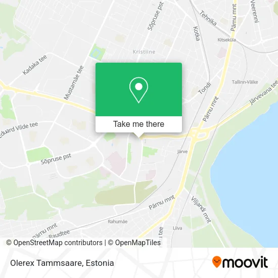 Olerex Tammsaare map