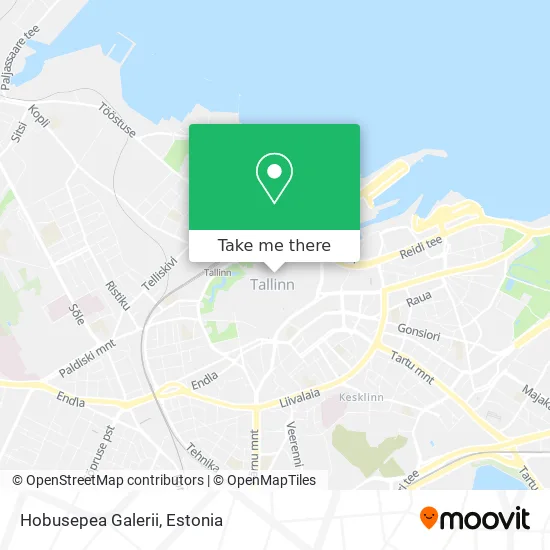 Карта Hobusepea Galerii