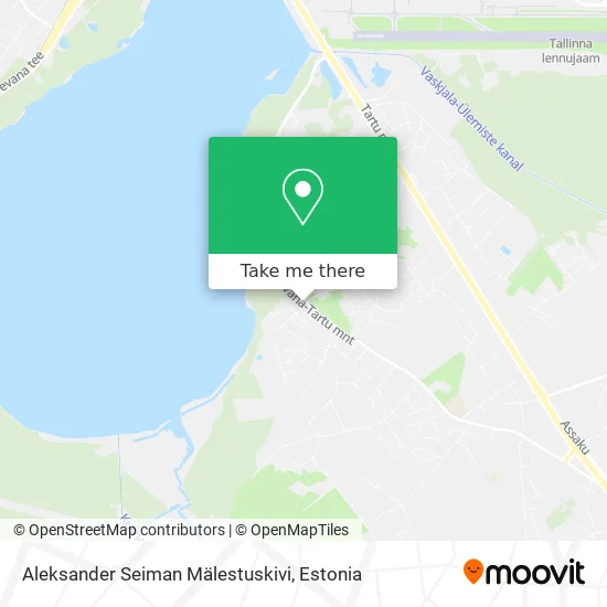 Карта Aleksander Seiman Mälestuskivi