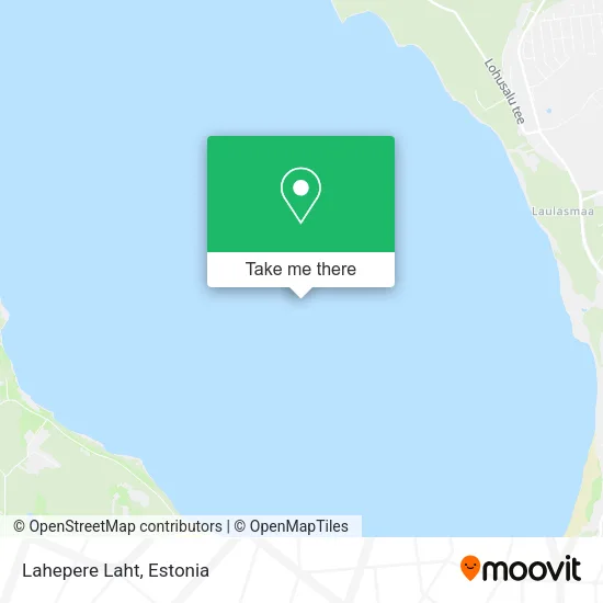 Карта Lahepere Laht