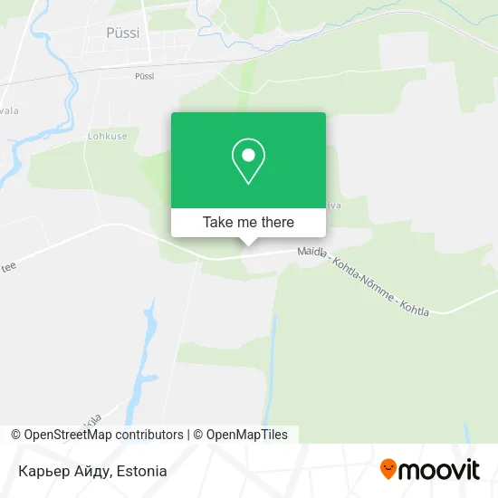 Карьер Айду map