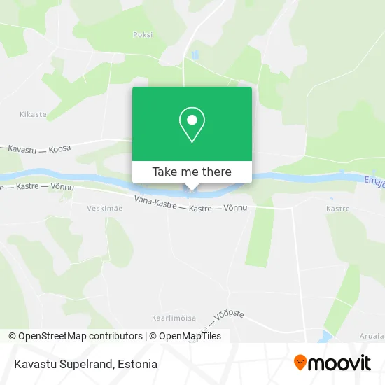Карта Kavastu Supelrand