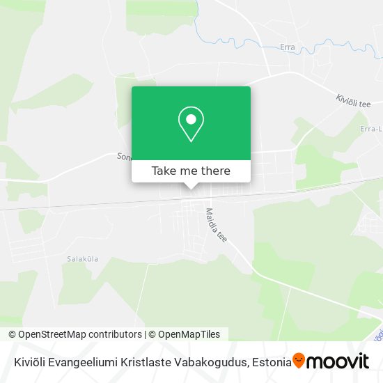 Kiviõli Evangeeliumi Kristlaste Vabakogudus map