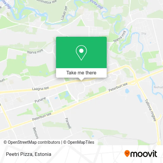 Peetri Pizza map