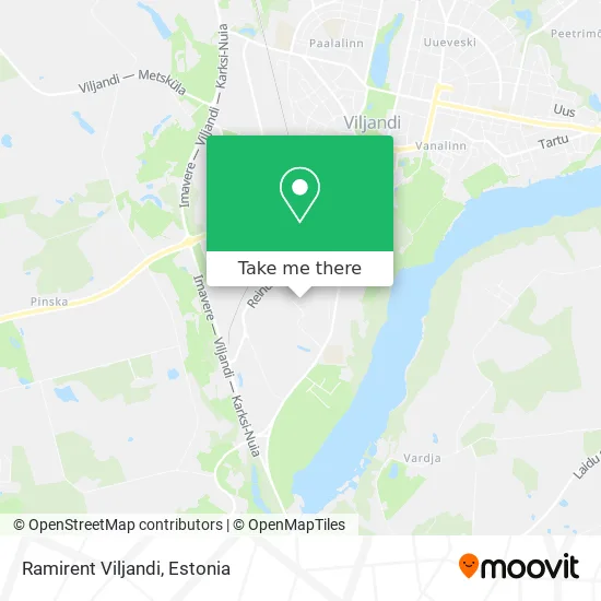 Карта Ramirent Viljandi