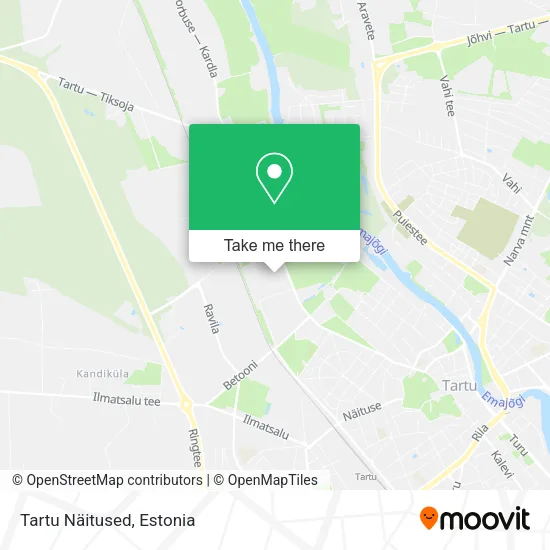 Tartu Näitused map