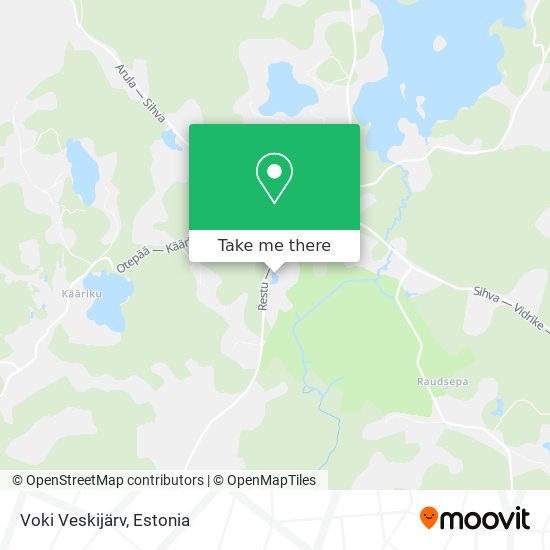 Voki Veskijärv map