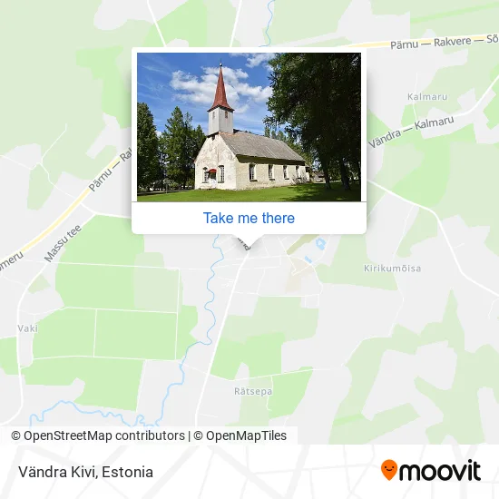 Vändra Kivi map
