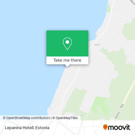 Lepanina Hotell map