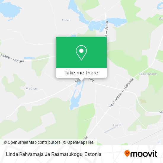 Linda Rahvamaja Ja Raamatukogu map