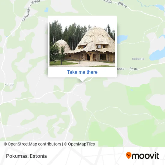 Карта Pokumaa