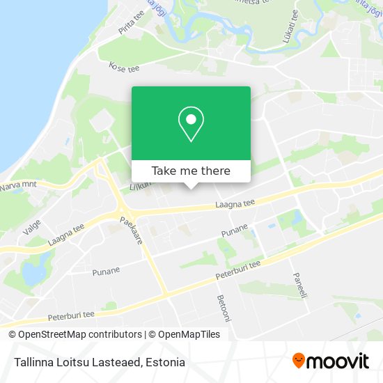 Tallinna Loitsu Lasteaed map