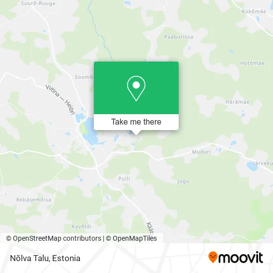 Карта Nõlva Talu