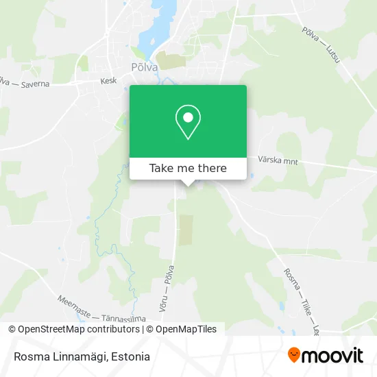 Карта Rosma Linnamägi