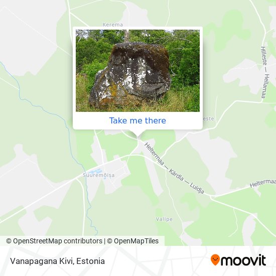 Vanapagana Kivi map