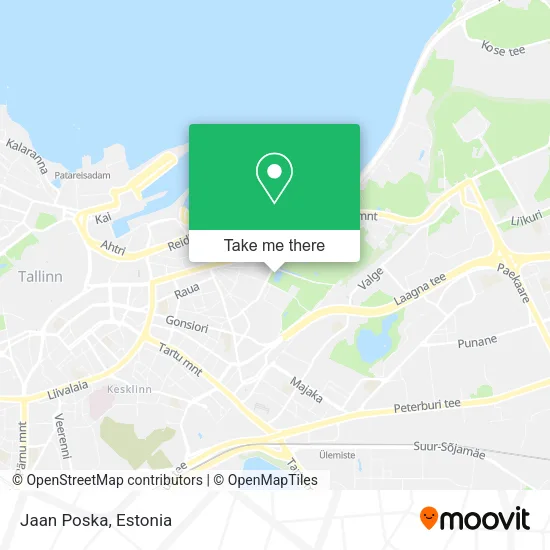 Jaan Poska map