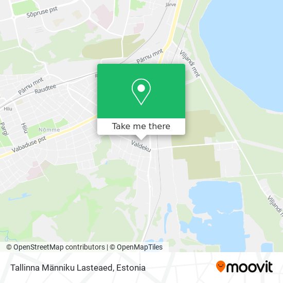 Tallinna Männiku Lasteaed map