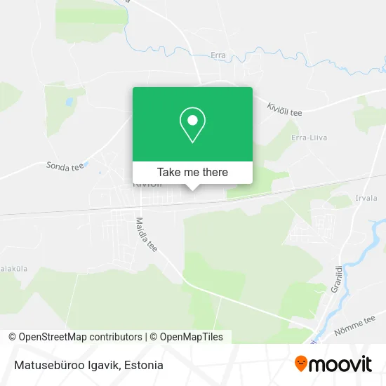 Карта Matusebüroo Igavik