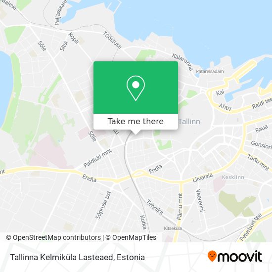 Tallinna Kelmiküla Lasteaed map