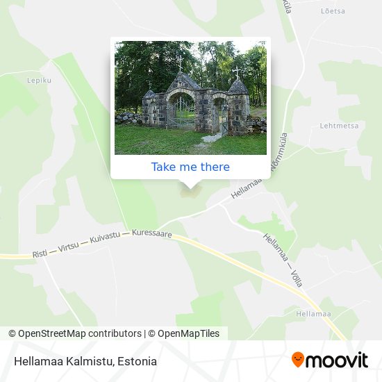 Карта Hellamaa Kalmistu