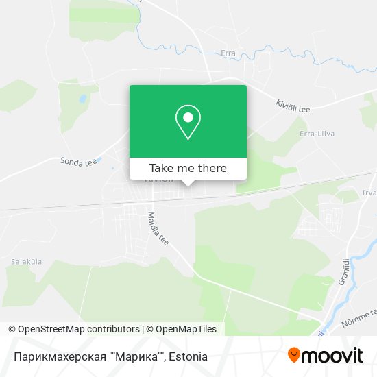 Парикмахерская ""Марика"" map