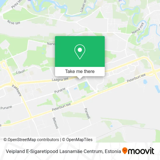 Veipland E-Sigaretipood Lasnamäe Centrum map