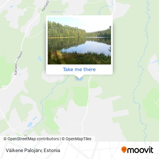 Väikene Palojärv map