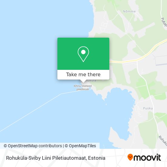 Rohuküla-Sviby Liini Piletiautomaat map