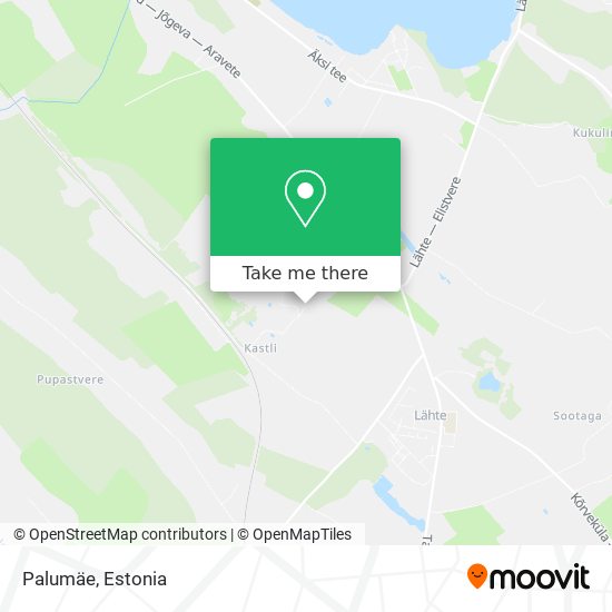 Palumäe map