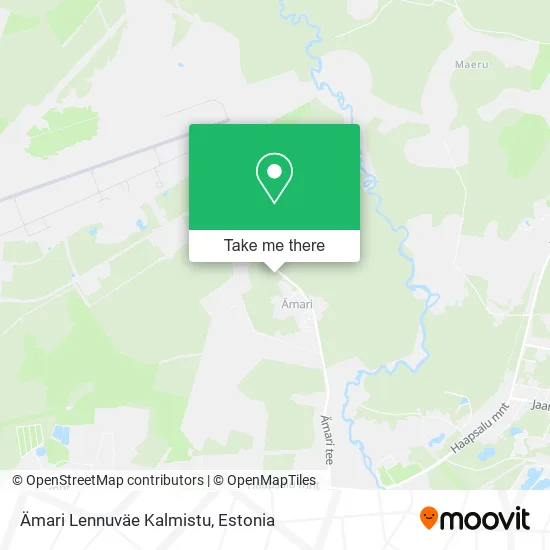 Карта Ämari Lennuväe Kalmistu
