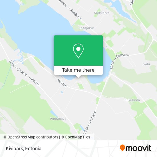 Kivipark map