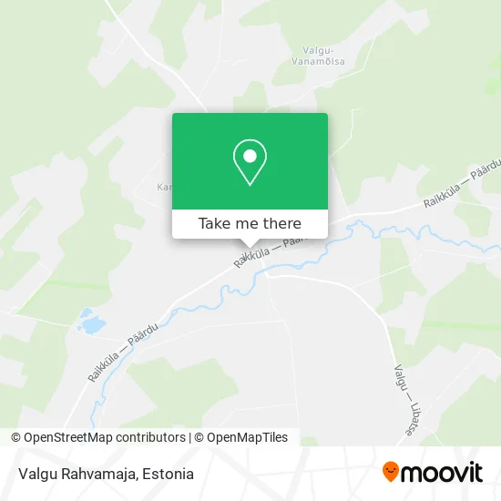 Карта Valgu Rahvamaja