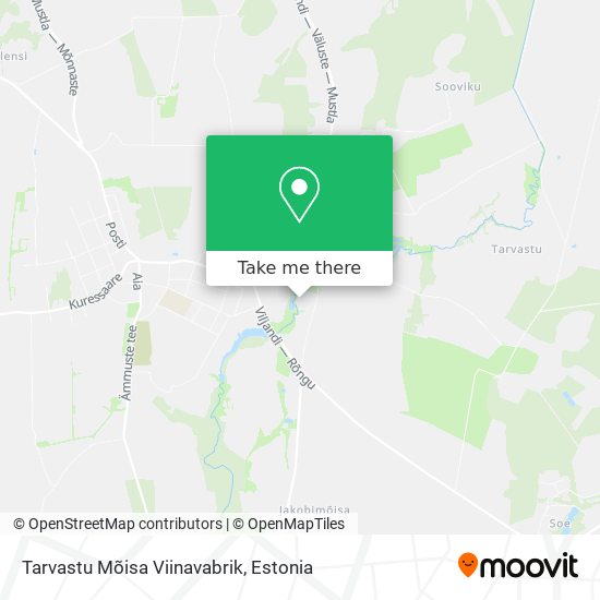 Tarvastu Mõisa Viinavabrik map