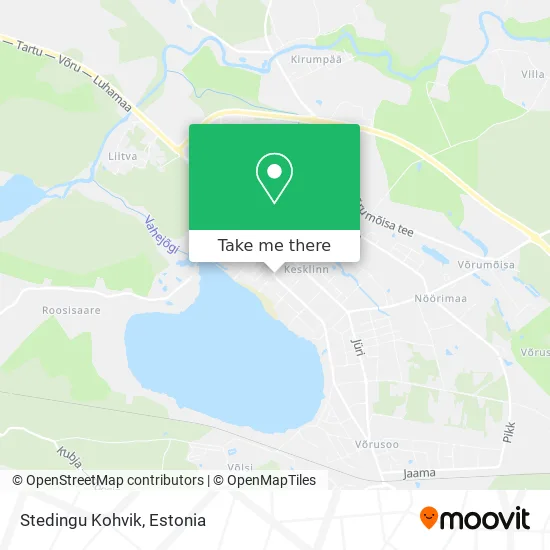 Карта Stedingu Kohvik