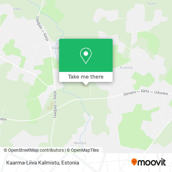 Kaarma-Liiva Kalmistu map