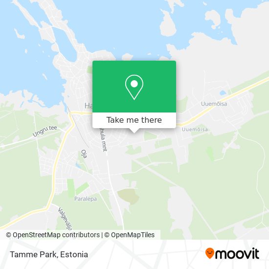 Карта Tamme Park