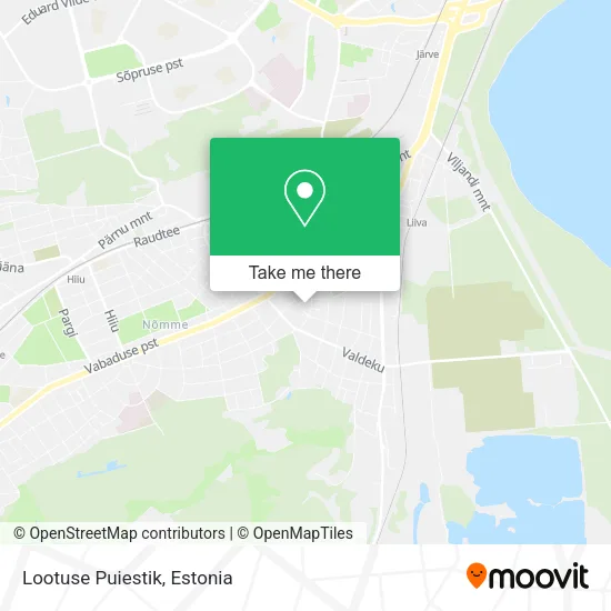 Lootuse Puiestik map