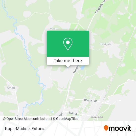 Карта Kopli-Madise