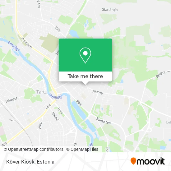 Карта Kõver Kiosk