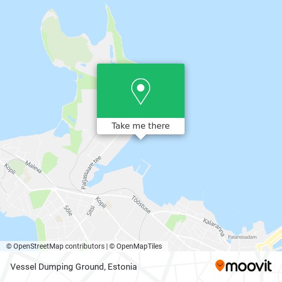 Vessel Dumping Ground map